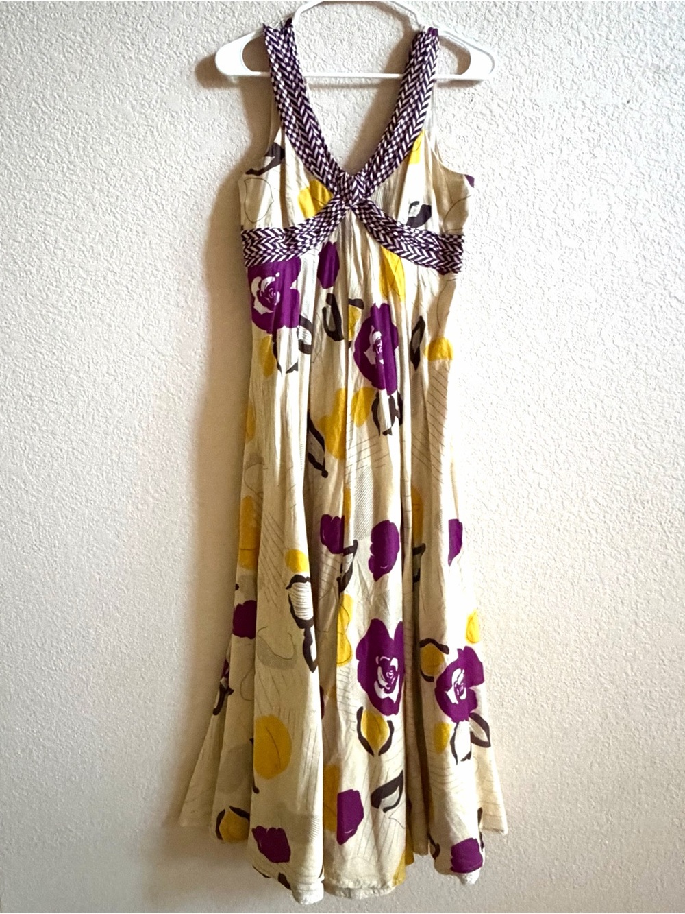 MOULINETTE SOEURS SZ 2 DRESS VETEMENTS 100% COTTON MULTI COLORED‎ ANTHROPOLOGIE